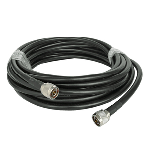 <span class=keywords><strong>Cable</strong></span> <span class=keywords><strong>Coaxial</strong></span> de 10 Metros RF 50 Ohm con Conectores en Ambos Lados RG213 RG8 SYV-50-7 para <span class=keywords><strong>Antena</strong></span> Exterior N Macho a N Macho - Product Image 1