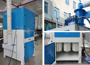Cabina de Sandblasting Automática de Alta Eficiencia con Mesa Rotatoria, Máquina de Sandblasting por Lotes - Product Image 6