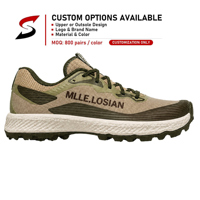 Chaussures de trail running couleur personnalisée, résistantes à l'usure, pour activités de plein air, fournisseur chinois de chaussures de sport d'extérieur