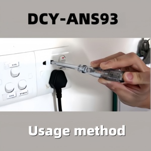 Testador De Tensão Elétrica Isolada Caneta Chave De Fenda Detector Dc Caneta Testador De Tensão Digital - Product Image 4