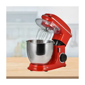 Con vástago de mano 1500W procesador de alimentos soporte de masa mezclador licuadora crema huevo batidor pastel amasadora pan