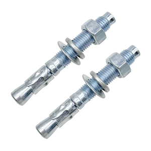 สลักยึดชุบดินระบบ M8x50mm มาตรฐานที่สมบูรณ์แบบสลักเกลียวขยาย - Product Image 1