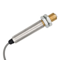 Transductor de desplazamiento de alta precisión LVDT, sensor de posición lineal con salida analógica de 0-10V