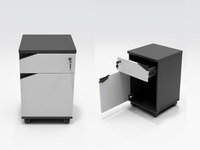 Plusieurs personnes cloison de bureau MDF blanc bureau de bureau modulaire cubique poste de travail