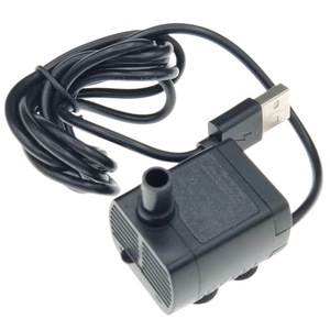 Mini Bomba de Agua 2415-12 5V DC Centrífuga Sin Escobillas USB Para Acuarios - Product Image 3