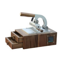 Máquina de estampagem automática do couro do corte do alfabeto do motor Moldes para a imprensa quente Roupas etiquetas etiquetas papel madeira