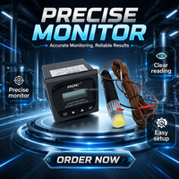 ROC PH-5520 ORP-5350 en ligne multi-paramètres compteur de qualité de l'eau 0-14PH moniteur de conductivité pour Instrument de test pour l'eau RO