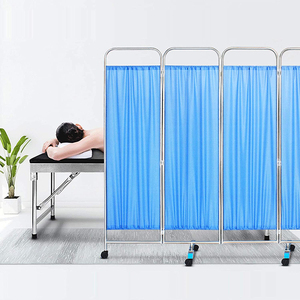 Medical nursing home bed screen flame retardant cubicle privacy divider partition curtains fabric for ward curtain - Product Image 1
