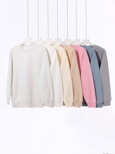 H5490 Wholesale Custom 300 Gsm Cotton Blends Sweatshirts Men Blank <b>Drop</b> Shoulder Sweatshirts - Product Image 3