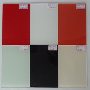 RAL 9010 Solid Structure 2mm-6mm Thick Back Painted Soft White Glass for Home and Commercial Interior Applications - Product Image 5