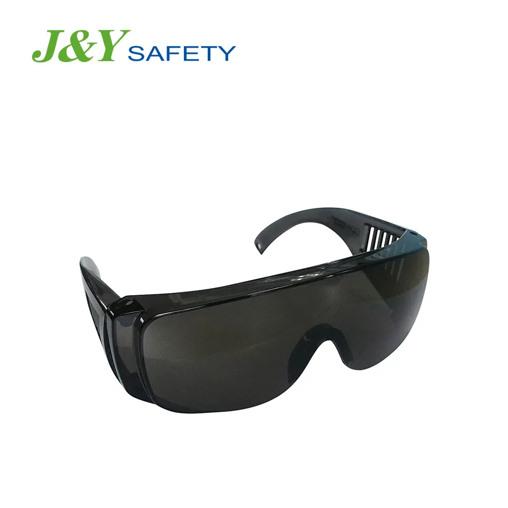 Black Tinted Polycarbonate Goggle Style Safety Eyes Protection Glasses ANSI Z87.1 Australian Aus Standard Anti-Fog Anti-Scratch