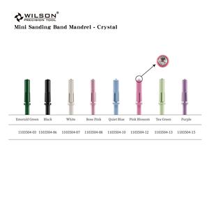 Mini mandril de banda de lijado-brocas de banda de lijado silenciosas de cristal con kits de pulido de uñas portátiles de baja vibración para belleza - Product Image 2