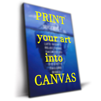 Oeuvre de motivation Mots de succès Décoration Image Poster Toile personnalisée Art mural sans cadre Impressions HD pour le salon