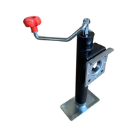 Cric manuel avec jambe articulée pour camping-car, caravane, camion, remorque, crics de mise à niveau pour camping-car, cric de remorque de 5000 livres
