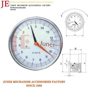 Thermomètres numériques industriels à cadran avec design en maille et motif ondulé, personnalisables OEM/ODM - Product Image 3
