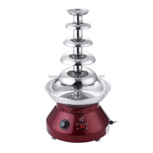 Máquina Versátil para Fuente de Chocolate, Fácil de Limpiar, Torre de Acero Inoxidable para Chocolate, Queso, Salsa BBQ y Aderezo <span class=keywords><strong>Ranch</strong></span> - Product Image 4