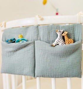 Baby Bedside Hanging Fralda Armazenamento Nursery Armazenamento Fraldas Wipes Baby Essential Storage for <span class=keywords><strong>Changing</strong></span> <span class=keywords><strong>Table</strong></span> <span class=keywords><strong>Crib</strong></span> Baby Stroller - Product Image 1