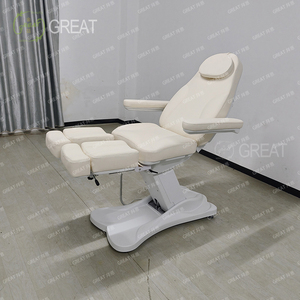 Cama de Masaje Moderna con Tres Motores Eléctricos y Patas Giratorias para Hospitales, Exámenes Médicos, Tratamientos de Belleza, Tatuajes, Spa Facial - Product Image 6