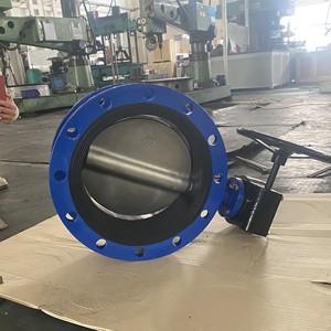 <span class=keywords><strong>Veyron</strong></span> DN150 6英寸手动式EPDM密封高温水介质双法兰蝶阀低价 - Product Image 6