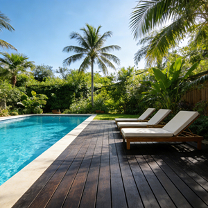 Nuevos Productos 2025, Los Más Vendidos, Jardinería y Paisajismo, Tarima Compuesta, Tarima Impermeable, Suelo para Terraza Exterior, Tarima de PVC - Product Image 1