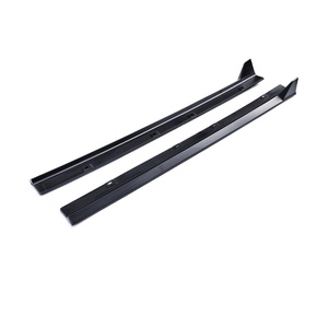 Welta ABS Kit de carrosserie d'extension de jupes latérales de protection pour City 2020-2024 Noir Poli Facelift Original - Product Image 4