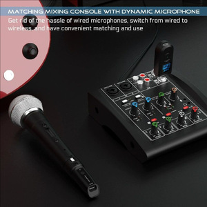 Micrófono Dinámico con Cable/Inalámbrico, Transmisor y Receptor para Instrumentos Musicales, Modelo K1 - Product Image 5