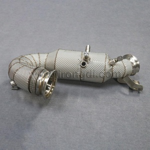 ระบบท่อไอเสียรถยนต์ระบบป้องกันความร้อนจากสเตนเลส E53 GT53 GT50 Mercedes-Benz 3.0T 304 - Product Image 2