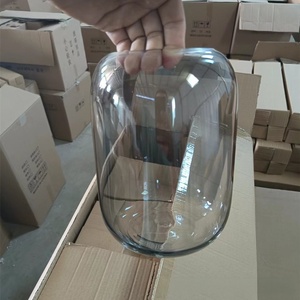 <span class=keywords><strong>Vase</strong></span> en verre lisse Art Déco créatif avec micro-paysage de mousse et bonsaï Arbre de Vie, ornement de bureau écologique - Product Image 4