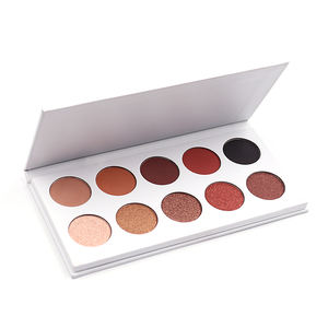 Пользовательские 10 цветов высокого качества тени для век макияж Палитра Водонепроницаемый - Product Image 5