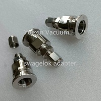 Raccord rapide à vide poussé, normes CF KF ISO Guige Barbed VCR Swagelok S-lock Camlok, connecteur adaptateur