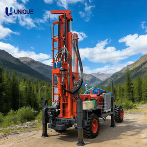 Rubber Crawler Type Water <b>Well</b> UY200 Drilling Rig with Diesel Engine Rotary Max 300m Depth Pump & Motor Competitive Price - Product Image 3