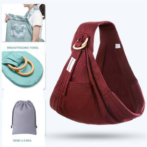 <span class=keywords><strong>Marsupio</strong></span> avvolgente in cotone <span class=keywords><strong>morbido</strong></span> di migliore qualità con logo privato - Product Image 2