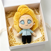 Fabricant OEM de jouets en peluche personnalisés, figurines en peluche faites à la main, jouets mascotte Kpop, jouet en peluche doux de haute qualité de 20 cm, faible MOQ