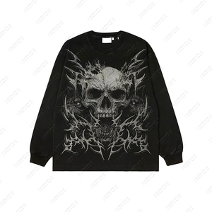 Nouveau sweat à capuche zippé surdimensionné pour homme, imprimé numérique 3D, décontracté, en coton/polyester, avec poche longue, design uni, pour l'hiver, commerce extérieur - Product Image 2