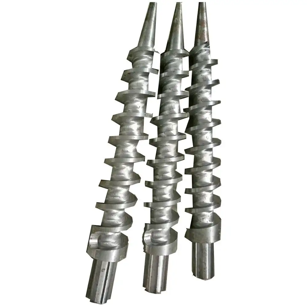 Stainless screw propeller for briquette machine
