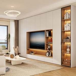 Meuble de rangement pour projecteur laser TV avec support mural pour l'organisation et l'affichage des équipements de cinéma maison - Product Image 1