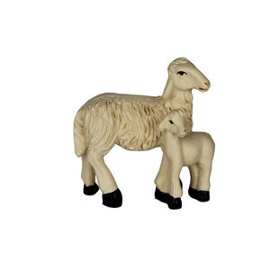 ZICOM Grande et petite scène de la Nativité en polyrésine avec accessoires, figurines de Noël, jouets - Modèle allemand 99999-44107100105 (environ) 4 - Product Image 1