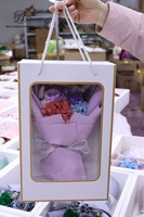 Bouquet de roses éternelles artisanales en gros, nouveau design, fleurs séchées pour la Saint-Valentin et la Fête des Mères 2026