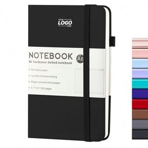 Carnet <span class=keywords><strong>de</strong></span> notes en cuir A5 <span class=keywords><strong>de</strong></span> luxe ligné - 192 pages numérotées pour <span class=keywords><strong>le</strong></span> travail, l'école <span class=keywords><strong>et</strong></span> l'écriture - Papier premium 100 GSM sans acide - Product Image 1
