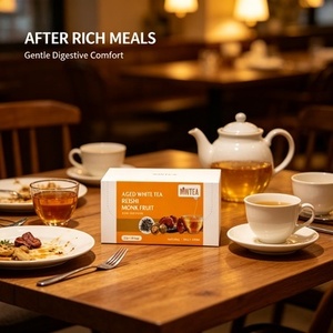Tè Bianco Sfuso di Lusso Invecchiato 10 Anni con Reishi e Frutto del Monaco per Servizi di Tè e Spa di Alta Gamma OEM/ODM - Product Image 3
