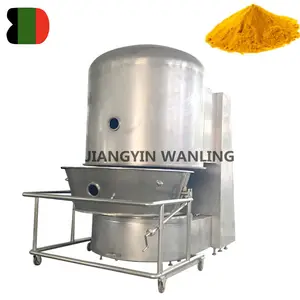 GFG vertical stainless steel larvae drying powder starch drying fluid bed dryer machine