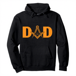 เสื้อฮู้ดผู้ชายแบบสั่งทำพิเศษลายฟรีเมสัน - ผ้าฝ้ายแท้ 100% สำหรับฤดูหนาว ลายสัญลักษณ์สมาคมฟรีเมสัน - Product Image 1