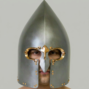 CH Medieval Knight Armour Lough Henney Irish Gallowglass Helmet-Polished Metal Handmade for Mother's Day Christmas New Year - Product Image 1