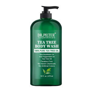 Fórmula de gel antibacteriano orgánico para el acné de espalda <span class=keywords><strong>Jock</strong></span> <span class=keywords><strong>Itch</strong></span> Atletas Pie Olor corporal Perfumado Active Tea Tree Body Wash - Product Image 1