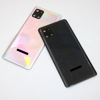 Pièces de rechange pour téléphone portable, coque arrière avec objectif, coque arrière de batterie Note 10 Lite pour Samsung N770F