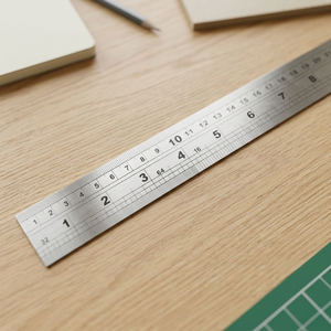 Règle droite en acier inoxydable DK-464 |   Outil de mesure pour l'artisanat, l'ingénierie et les travaux architecturaux - Product Image 2