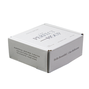 Caja de Cartón Corrugado Plegable Personalizada <span class=keywords><strong>para</strong></span> Pendientes de Aro, Joyería Pequeña, Embalaje de Regalo, Cartón de Envío, Venta al Por Mayor - Product Image 6