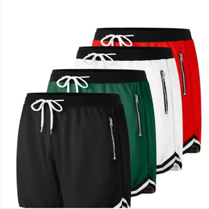 Shorts de sport légers en maille pour hommes, coupe ample, musculation, gym, course à pied, basketball, entraînement, respirant, 5 pouces - Product Image 4