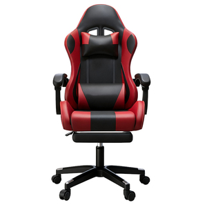 Silla de Oficina de Estilo Tradicional con Cubierta de PVC y Cuero Sintético, Estructura Metálica - Product Image 1