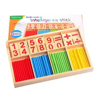 Montessori Abacus éducation bébé mathématiques matériau arc-en-ciel en bois maths géométrie jeu jouets ensemble pour enfants